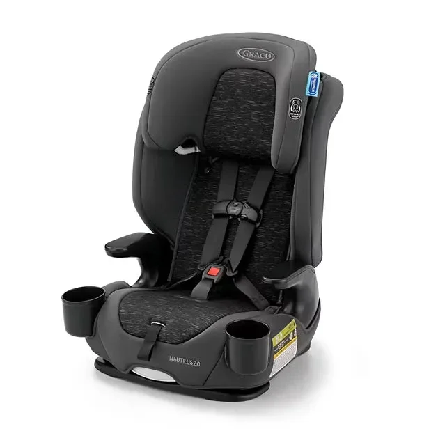 Nautilus® 2.0 3-in-1 Harness Booster Car Seat – Crane (See Description)