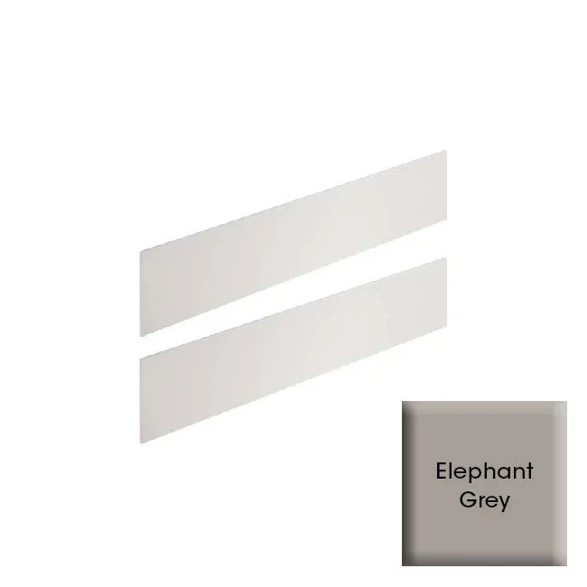 NEST Milano Collection Full Size Bed Rail in Elephant Grey