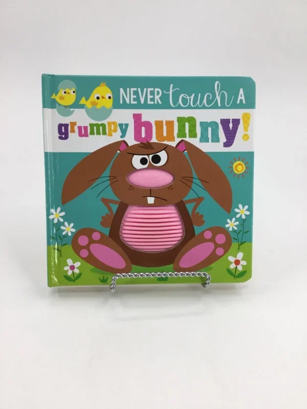 Never Touch A Grumpy Bunny Board Book