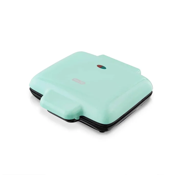 No-Drip Nonstick Waffle Maker – Aqua