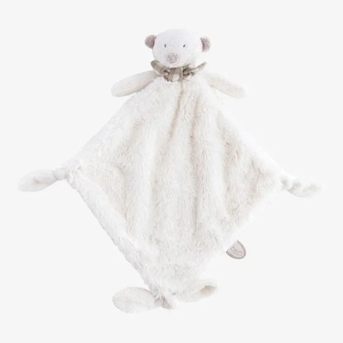 Noann Bear Blankie – White