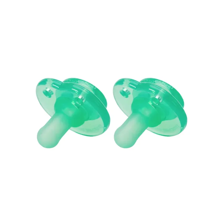 NOOKUMS GREEN PACIFIER 2 PACK