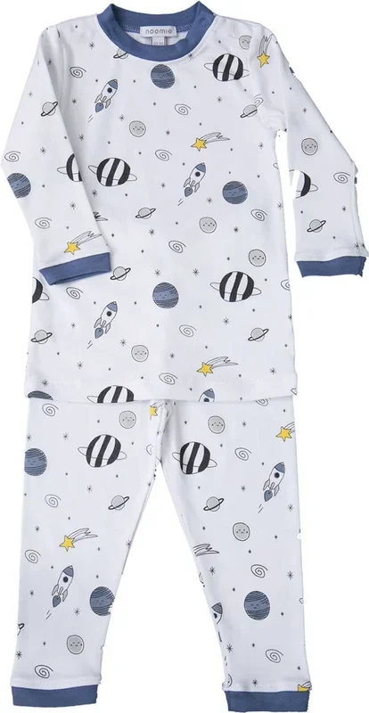 Noomie 2 Piece Pajamas – Blue Universe (12-18M)