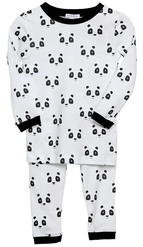 Noomie 2 Piece Pajamas – Pandas (3T)