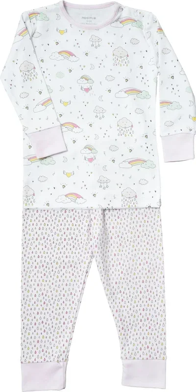 Noomie 2 Piece Pajamas – Rainbows (18-24M)