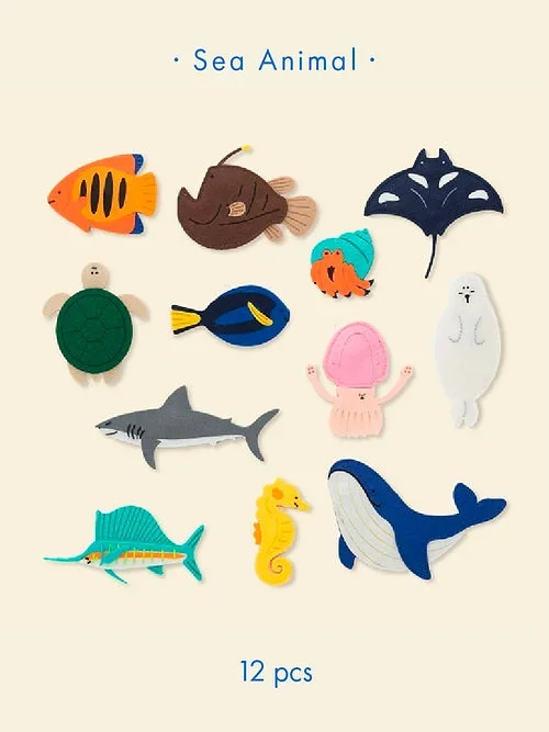 Noriter Sea Animal Felt Collection