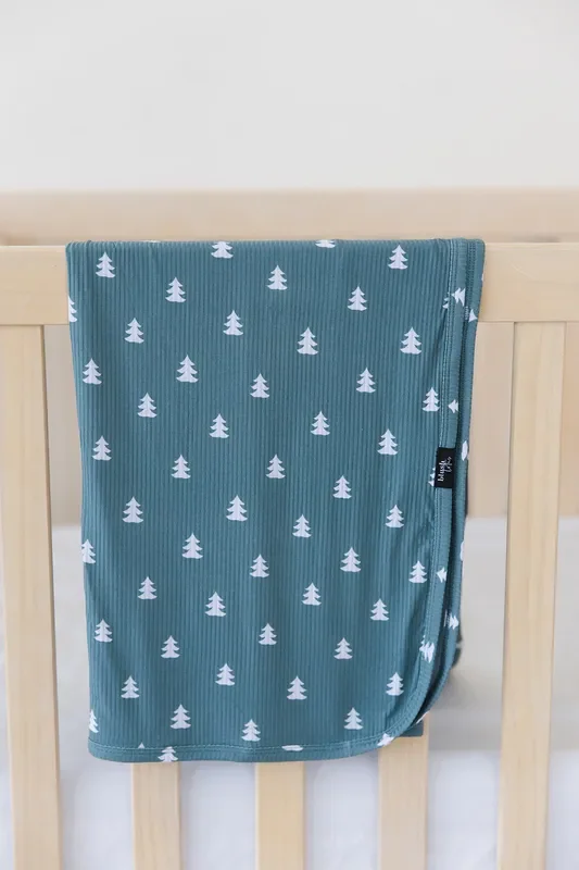 Northern Pine (ribbed) – Lightweight Blanket