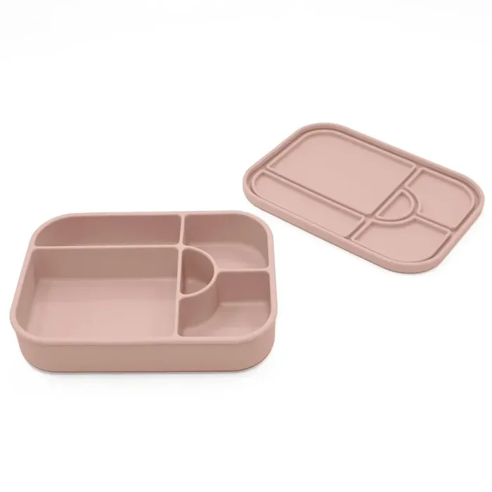 noüka Large Silicone Sealed Lunch Box – Soft Blush