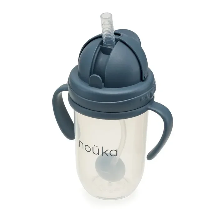 noüka Non-Spill Weighted Straw Cup 9 oz – Deep Ocean