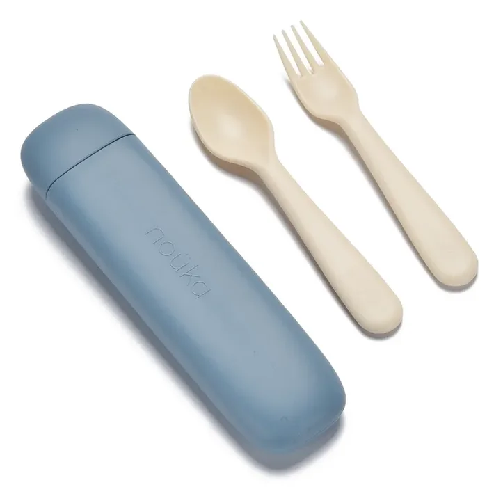 noüka Reusable Utensil Set & Carry Case – Wave