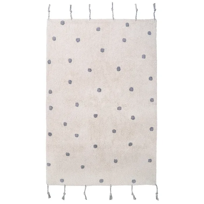 Nümi Gray Children’s Rug With Dots