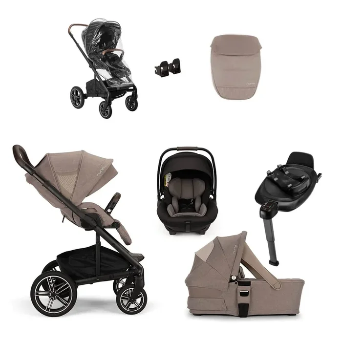 Nuna MIXX Next & ARRA Next Travel System – Cedar
