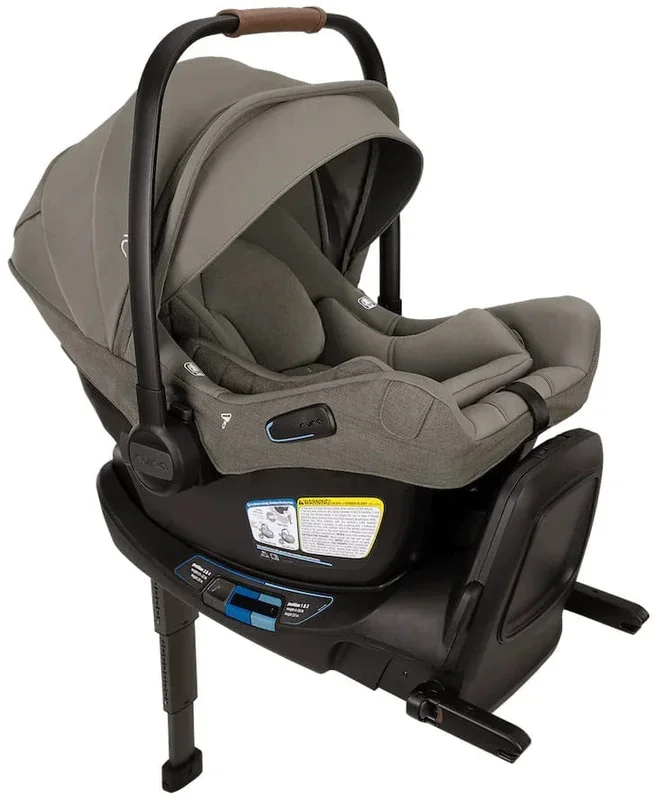 Nuna PIPA Aire RX Infant Car Seat + PIPA RELX Base with Load Leg – Granite