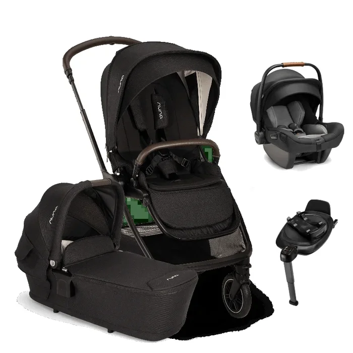 Nuna TRIV Next & PIPA Next Travel System – Caviar
