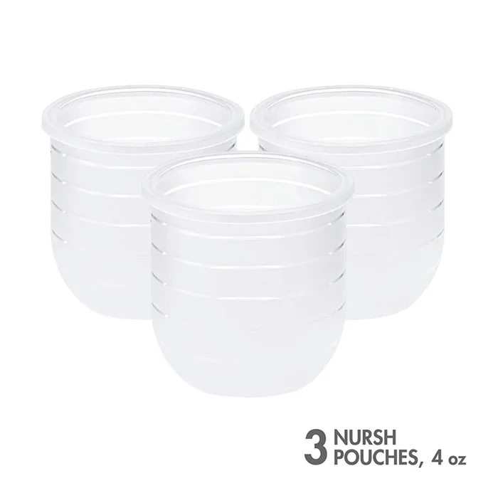 NURSH Silicone Pouches – 3 Pack