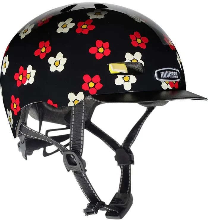 Nutcase Street Helmet w/MIPS – Fun Flor-All Gloss, Medium (Adult)