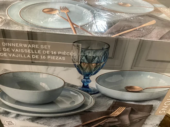 O B Options Blue/Gray Cookware