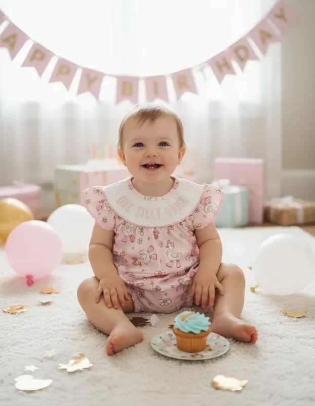 One Silly Goose Romper