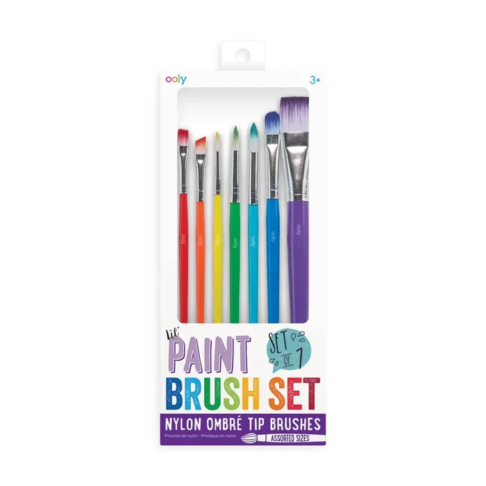 Ooly Lil’ Paint Brush Set of 7