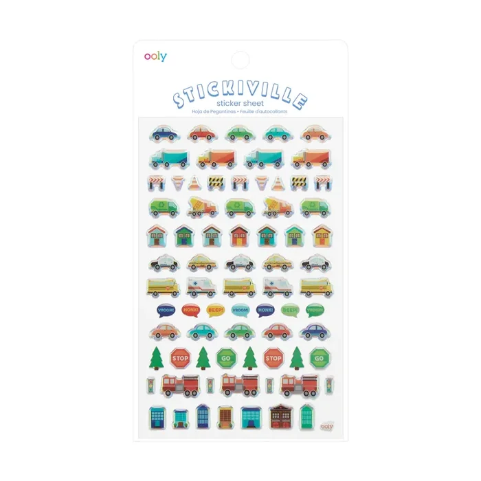 Ooly Stickiville Stickers: Workin’ Wheels
