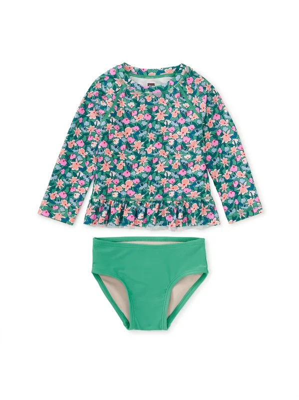 Orchid Ditsy Baby Swim Set