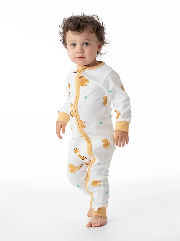 Organic Cotton Romper – The Animal Kingdom