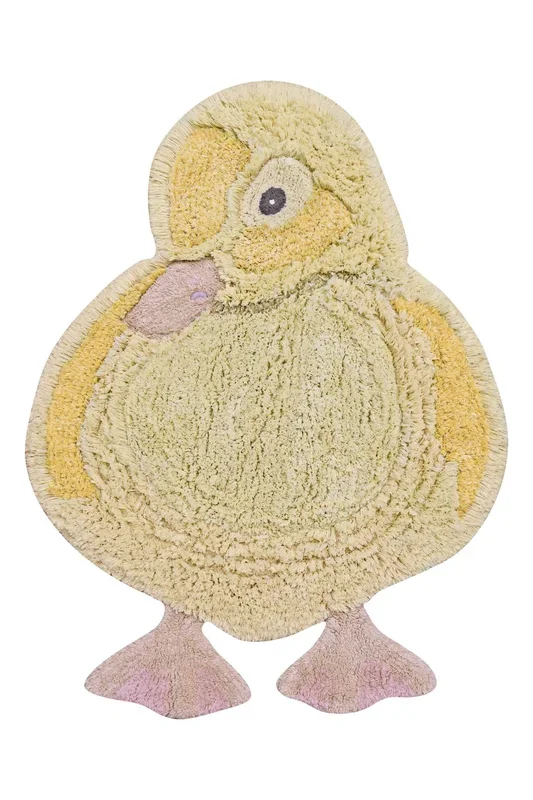 Organic Cotton Washable Animal Rug Rug Ducky