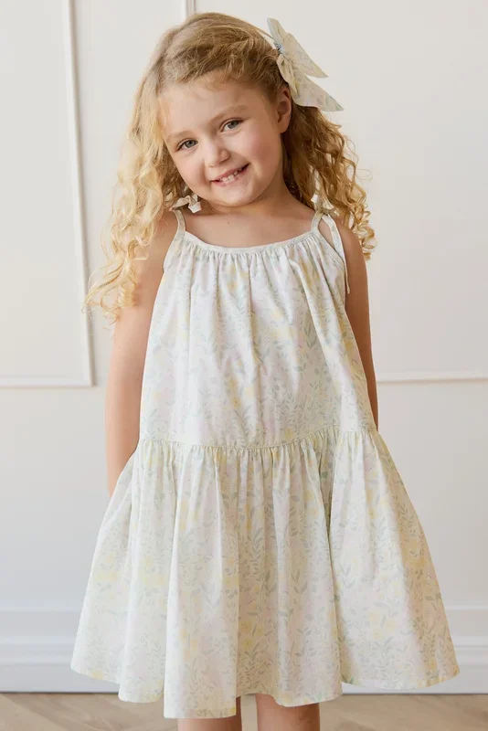 Organic Cotton Winnie Dress – Daphne Egret