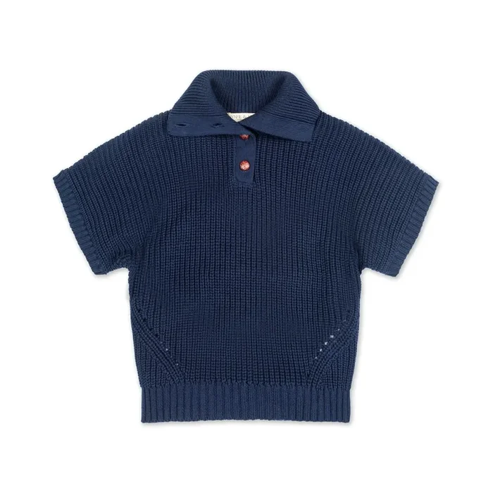 Organic Spread Collar Sweater – Baby