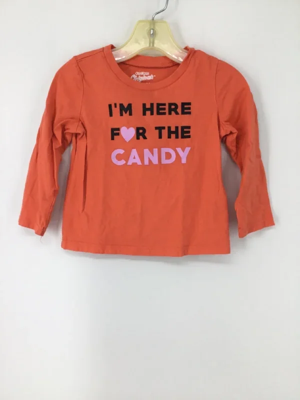OshKosh B’gosh Child Size 18-24 Months Orange Halloween T-Shirt