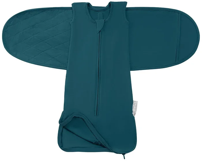 Owlet Dream Sleeper with Swaddle – Deep Sea Green (0-3 months)