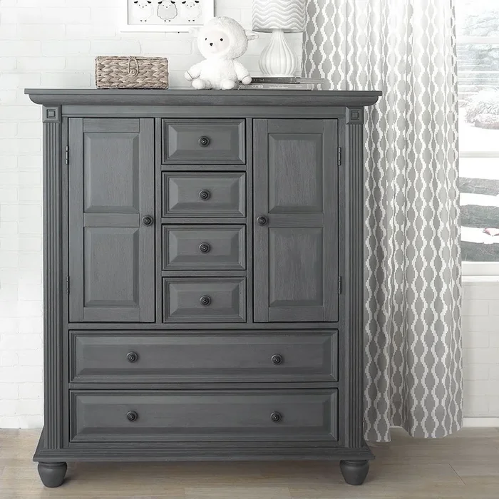 Oxford Baby London Lane Chifferobe in Arctic Gray