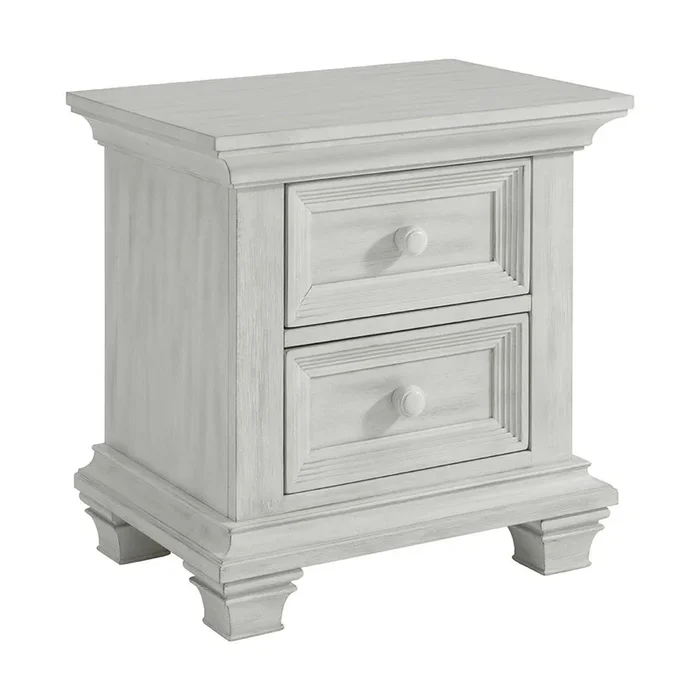 Oxford Baby Weston 2 Dr. Nightstand Vintage White