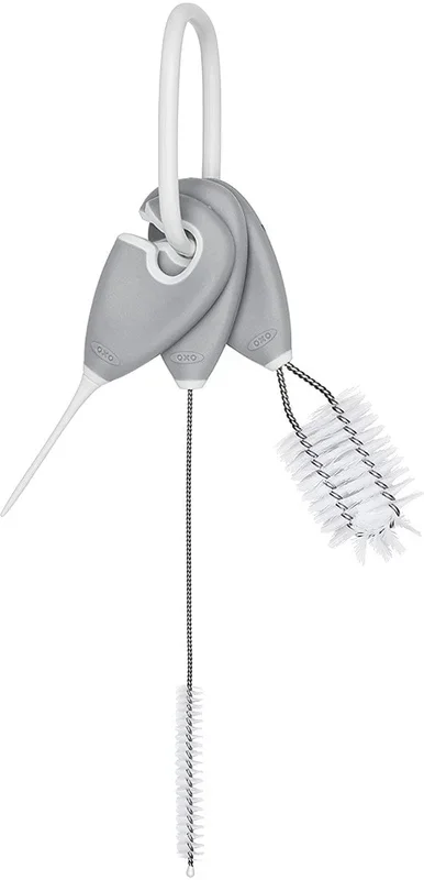 OXO Tot Cleaning Set For Straw & Sippy Cup – Gray