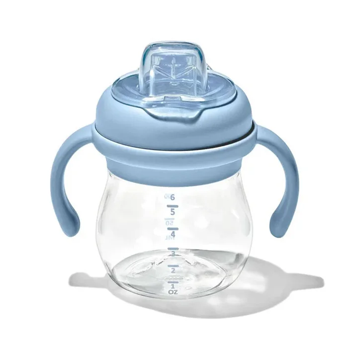OXO Tot Transitions Soft Spout Sippy Cup With Removable Handles 6oz Dusk