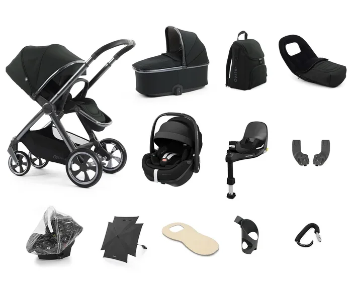 Oyster 4 Ultimate (Pebble 360 PRO2) Travel System – Black Olive