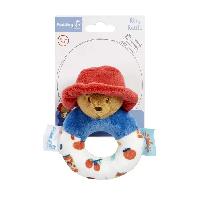Paddington for Baby Ring Rattle