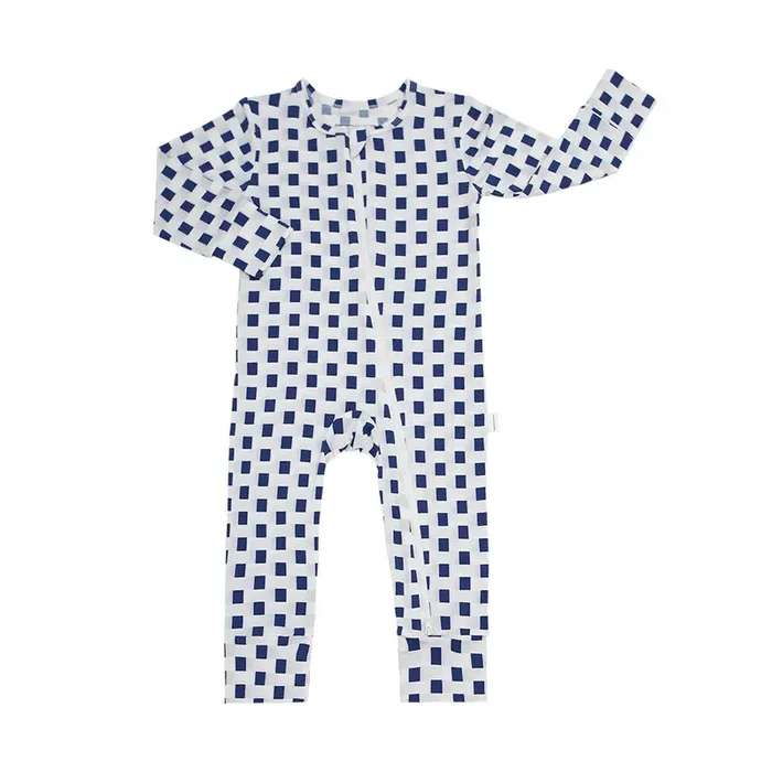 Paris Bistro Zippered Romper