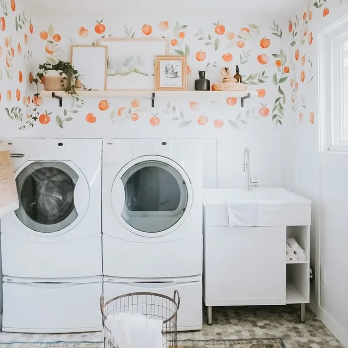Peach Wall Decals