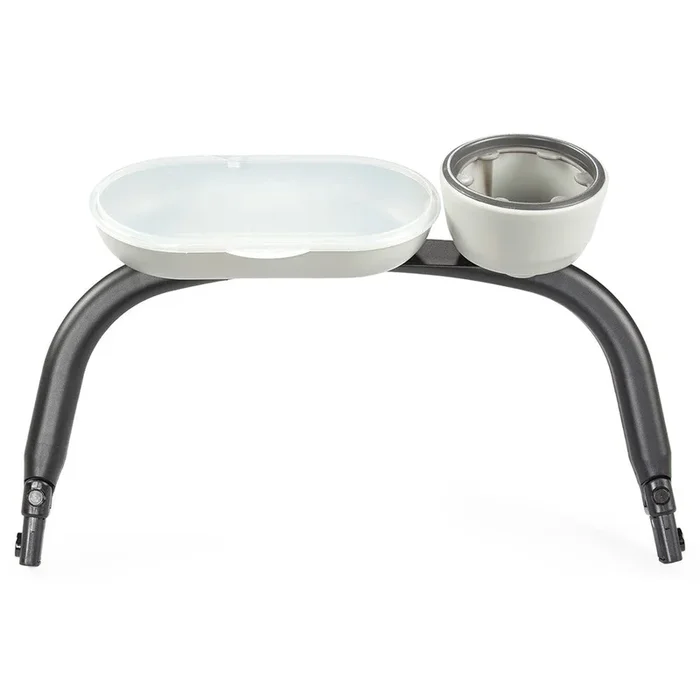 PEG Child’s Tray Veloce & Vivace – Charcoal-Dishwasher safe removable trays