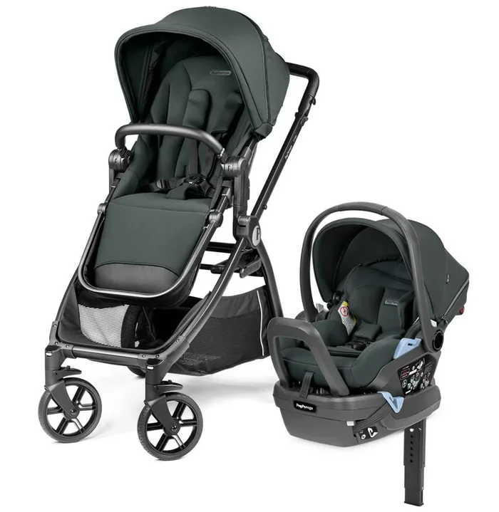 PEG YPSI 2025 + Primo Viaggio Lounge Travel System Bundle – Metal / Metal