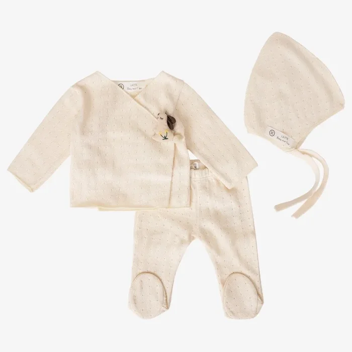 Pepe Wrap 3 Piece Set – Ivory