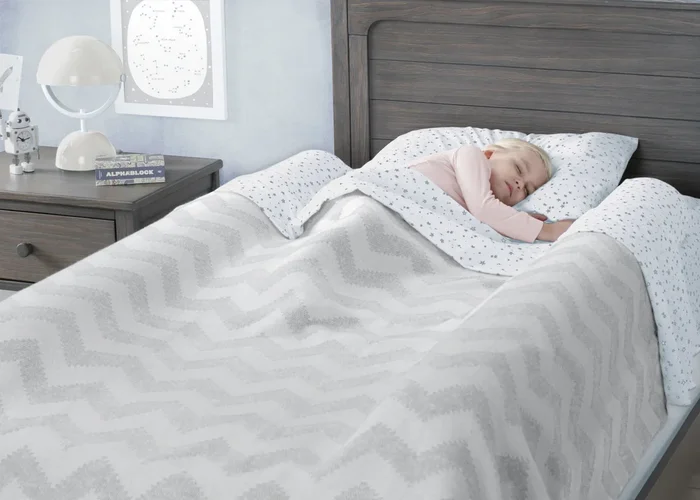 Perfect Sleeper Inflatable Bed Rails for Toddlers & Kids with Foot Pump (2 Pack)