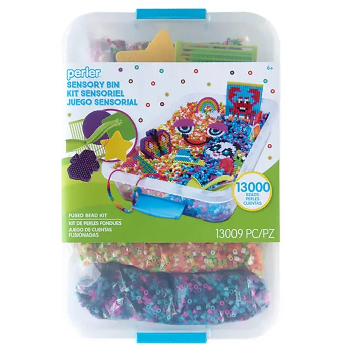 Perler Bead Sensory Bin Activity Kit
