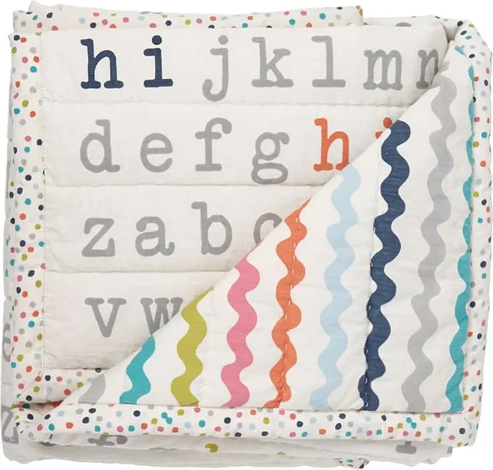 Petit Pehr Blanket – Hi Alphabet