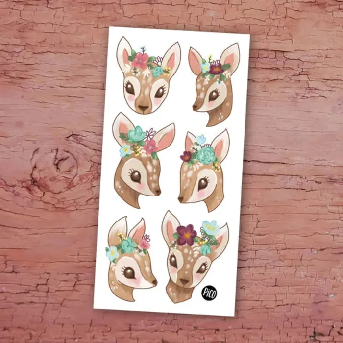 PICO TATOO Temporary Tattoo – Little Fawns
