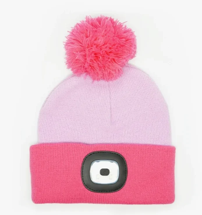 Pink Kid’s Night Scope Beanie