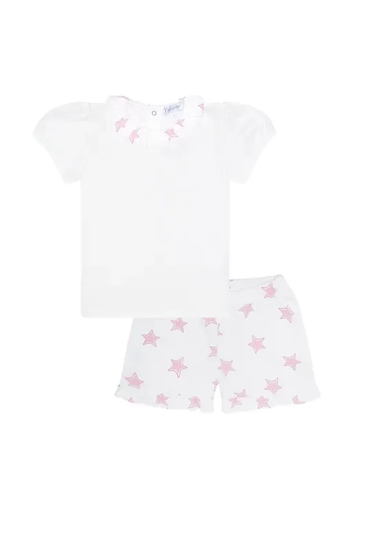 Pink Stars Short Set