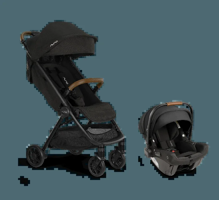 PIPA urbn + TRVL Lightweight Travel System in Caviar