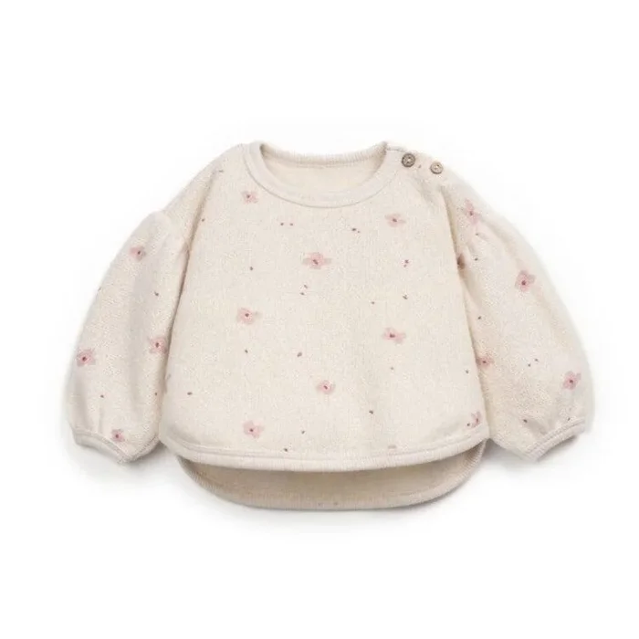 PlayUp – Jersey Sweater – Pink Floral